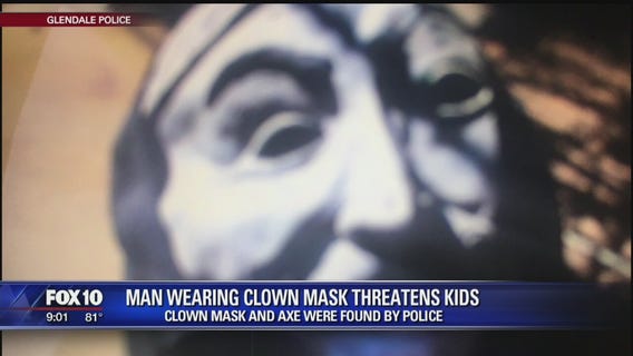 Glendale Police looking for masked man who allegedly terrorized kids