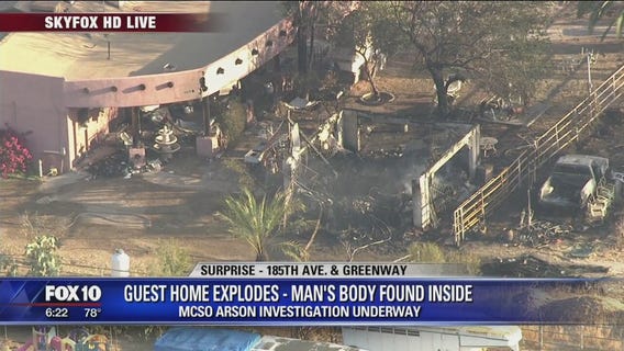 MCSO: Human remains found in Surprise house fire