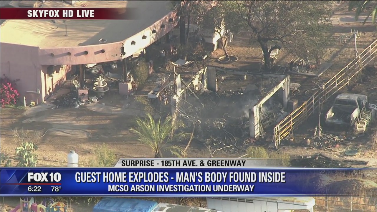 MCSO: Human remains found in Surprise house fire