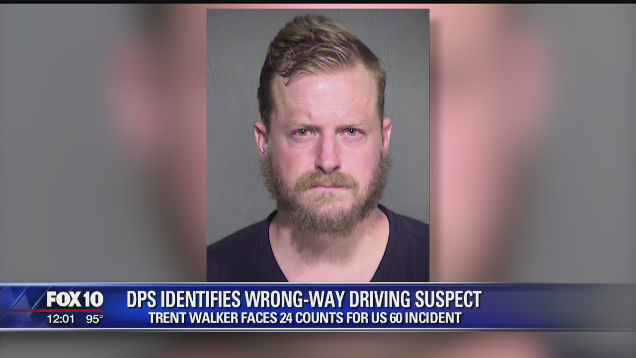 DPS: Wrong-way driver arrested after hitting 5 cars on Mesa freeway