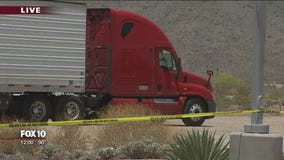 Truck driver reportedly shot in the leg in Buckeye