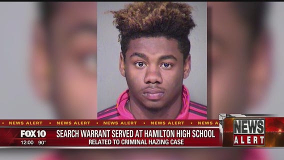 Police serve search warrant at Hamilton High Shool