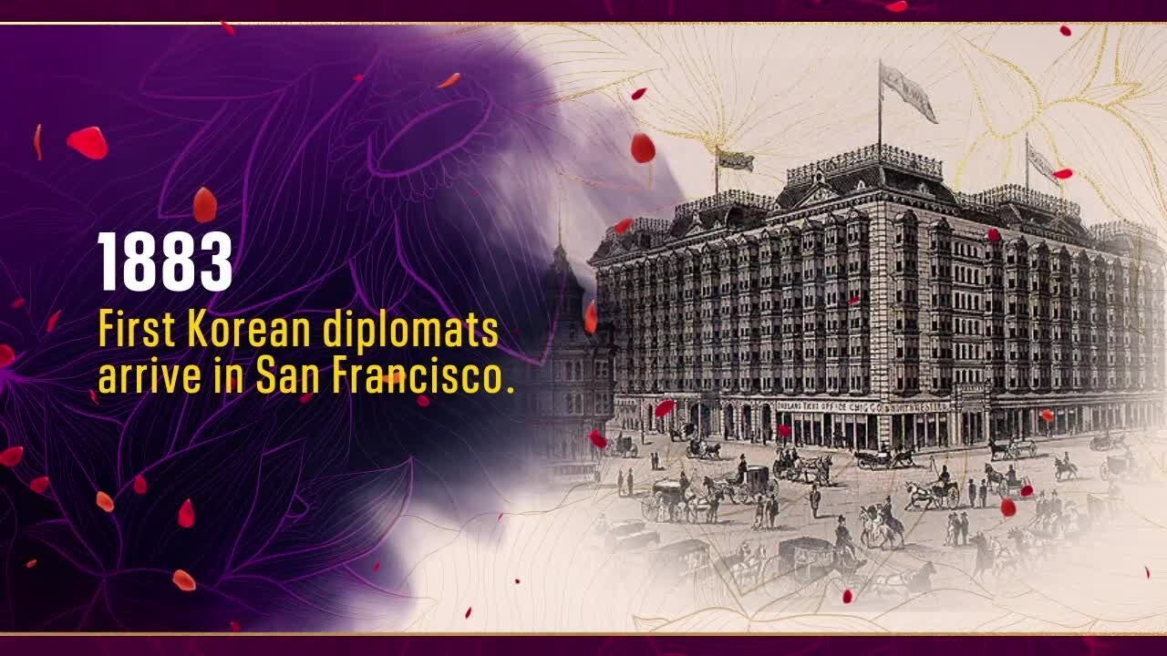 1st Korean diplomatic mission to West started in SF