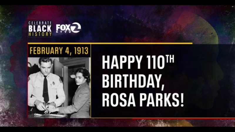 Feb. 4: Rosa Parks' birthday