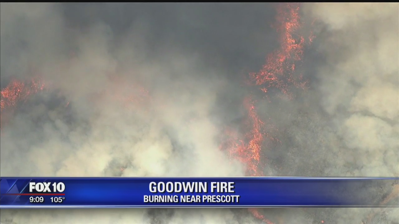 Goodwin fire is only 5% contained