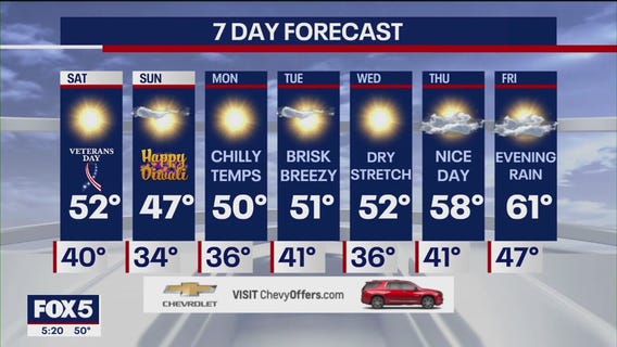 NYC weather forecast