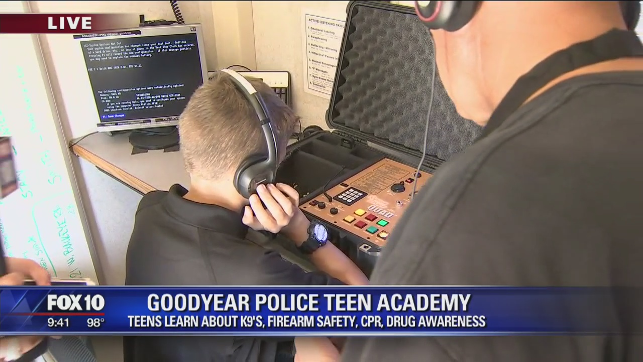 Goodyear teens get first-hand look at law enforcement