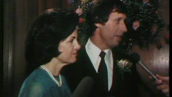 Dianne Feinstein's 1980 wedding to Richard Blum