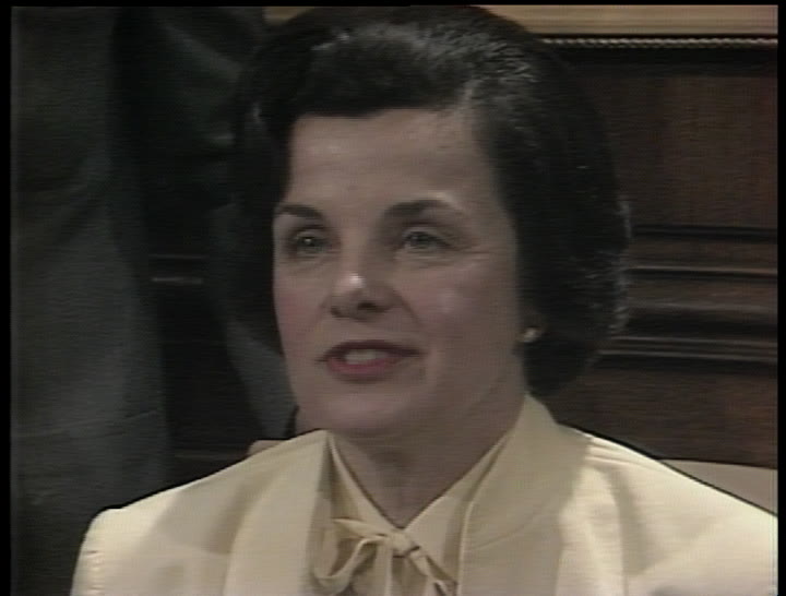 Feinstein considered as 1984 VP nominee