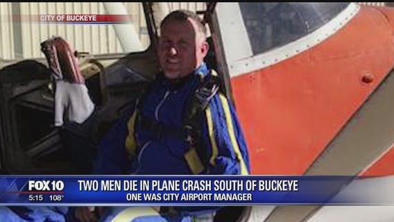 Pilot, passenger dead after small plane crash near Buckeye