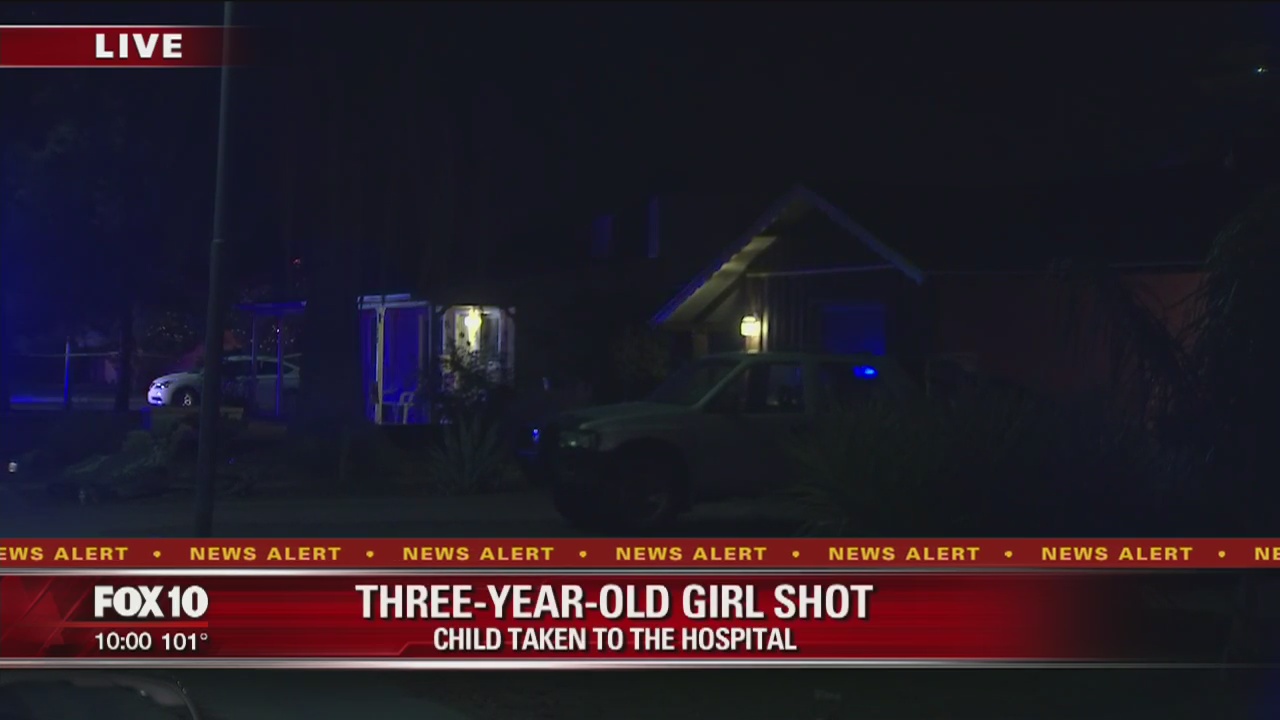 Chandler Police investigating shooting of a three-year-old girl