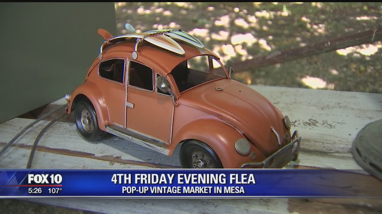 Pop-up vintage flea market opening in Mesa