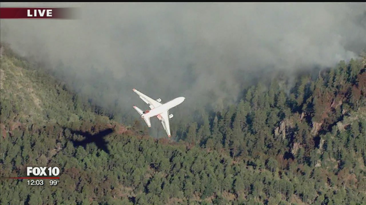 GOODWIN FIRE: Containment numbers growing, state forestry officials say