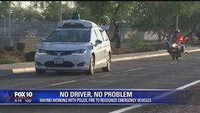 Self-driving car company, Waymo, assures no problems for first responders