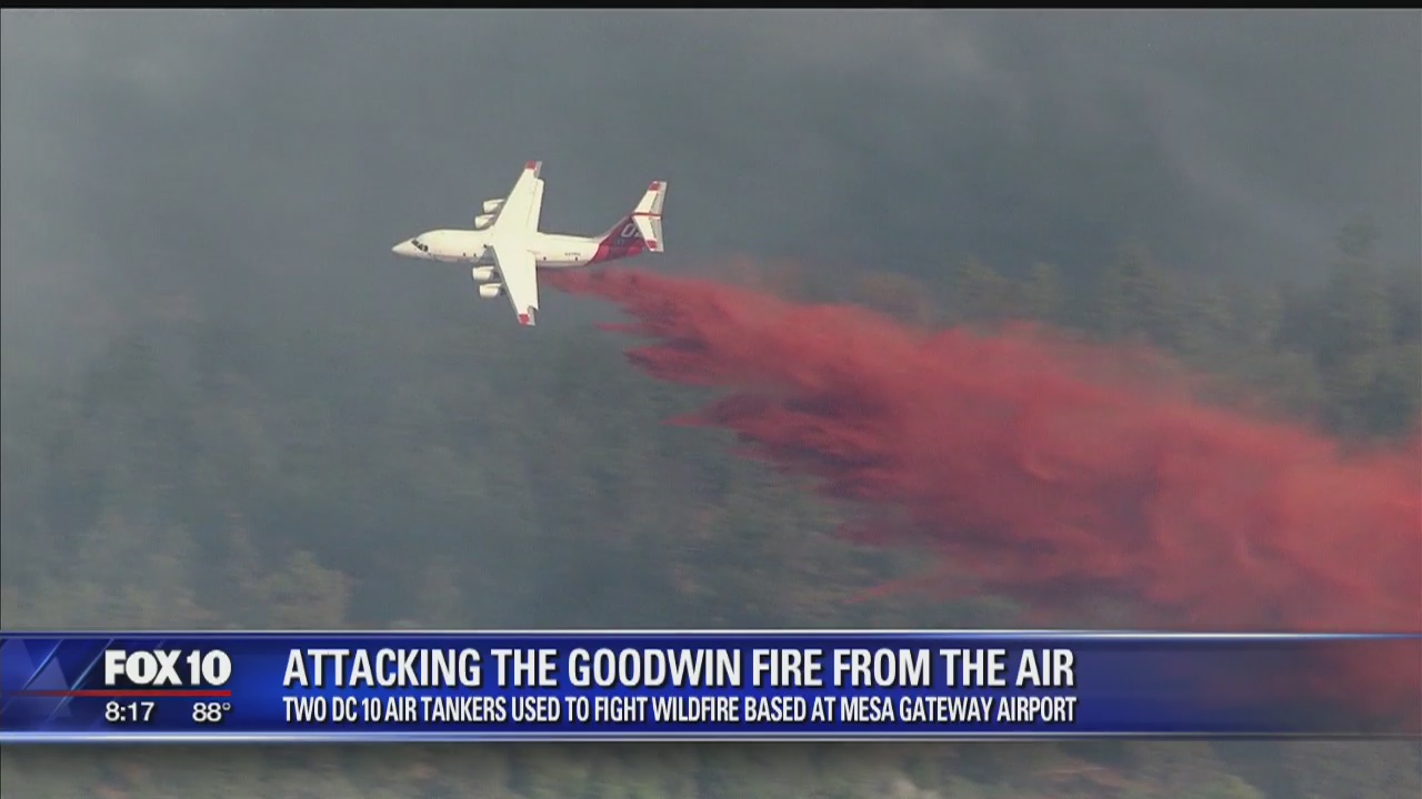 A look inside a DC-10 used to fight the Goodwin Fire