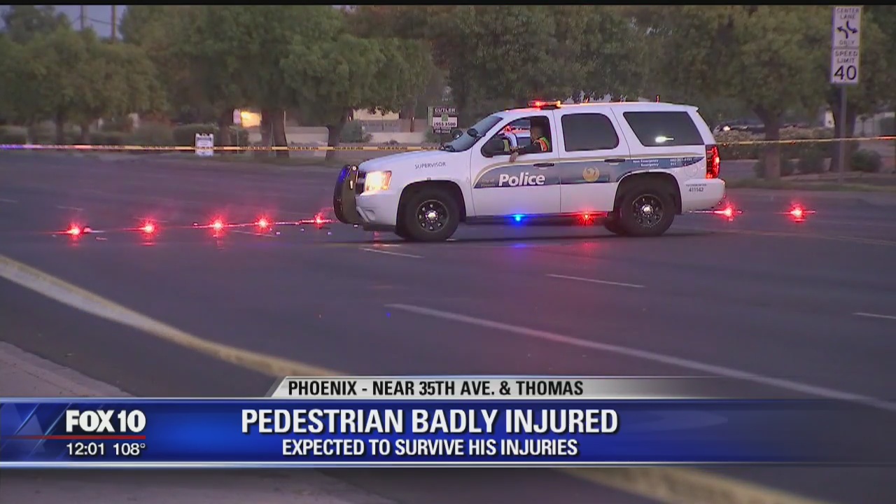 Police: Man hit in critical condition after being hit by car | FOX 10 ...