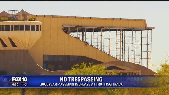 KEEP OUT: Goodyear Police asking people to stay away from trotting park