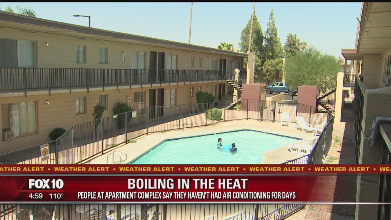 Glendale apartment residents living without air conditioning for days