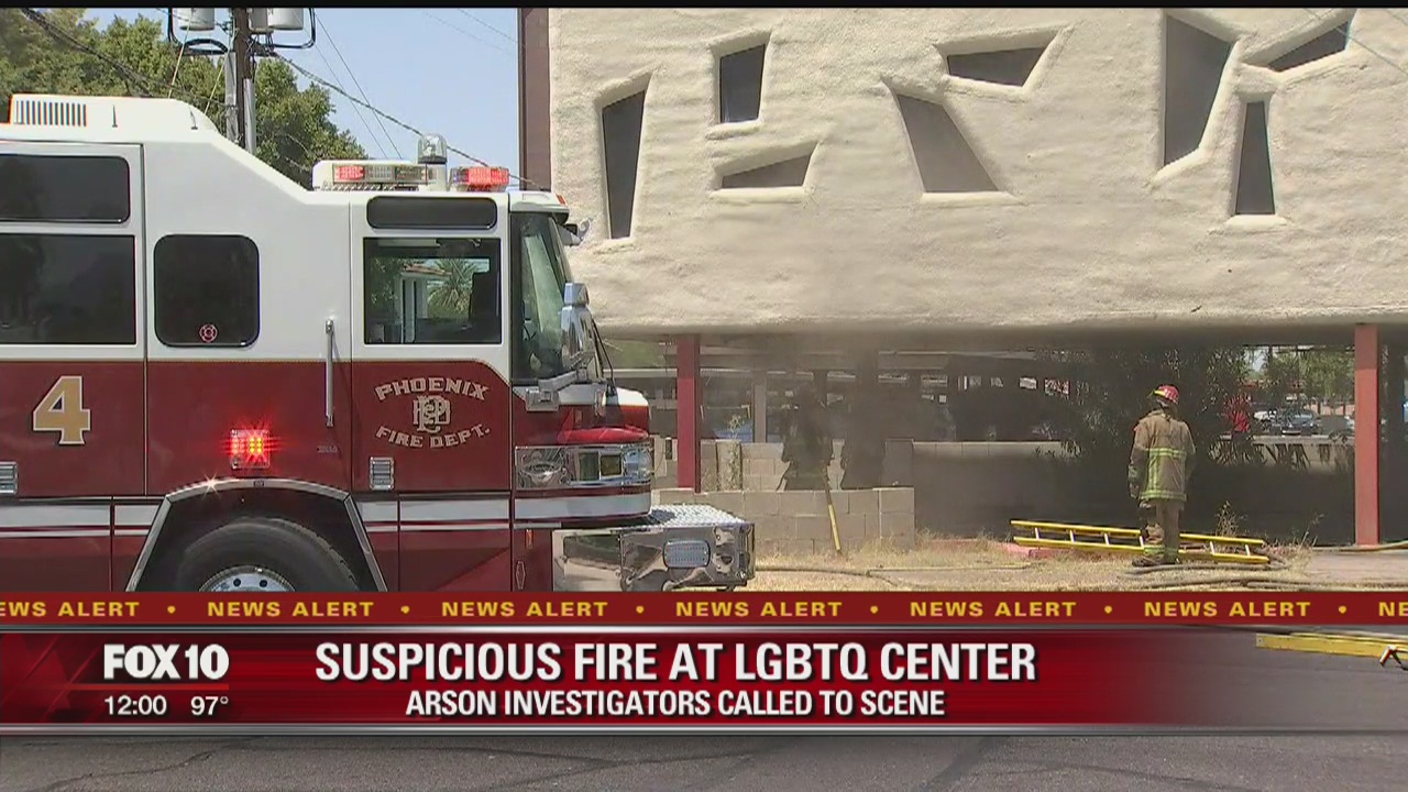 Firefighters: Fire at Phoenix LGBTQ center appears to be suspicious