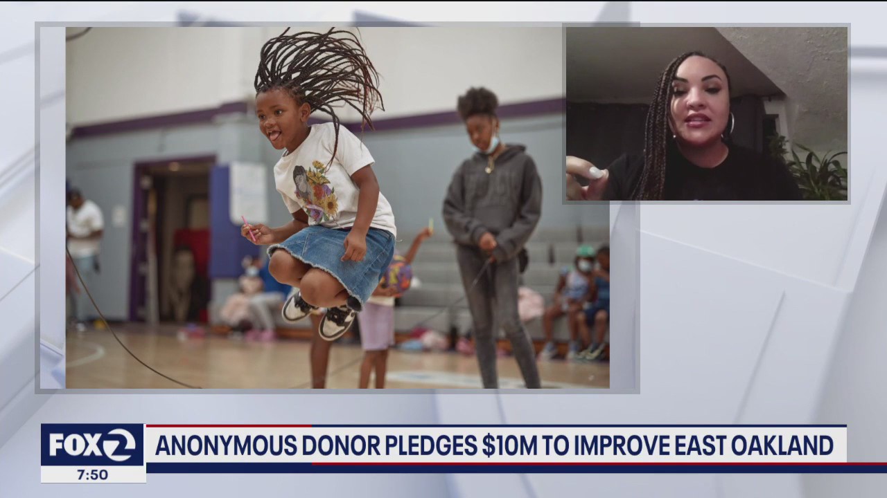 Anonymous donor pledges $10 Million to improve East Oakland