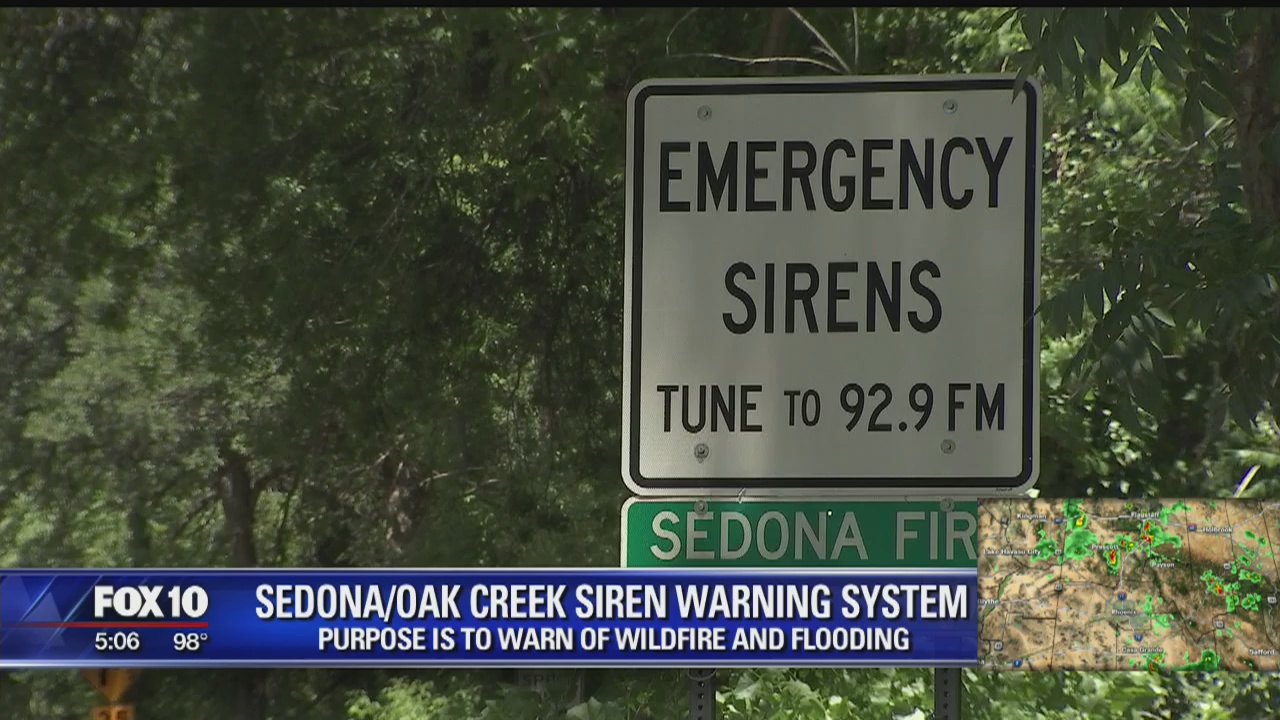 System exists to warn people of flash flooding