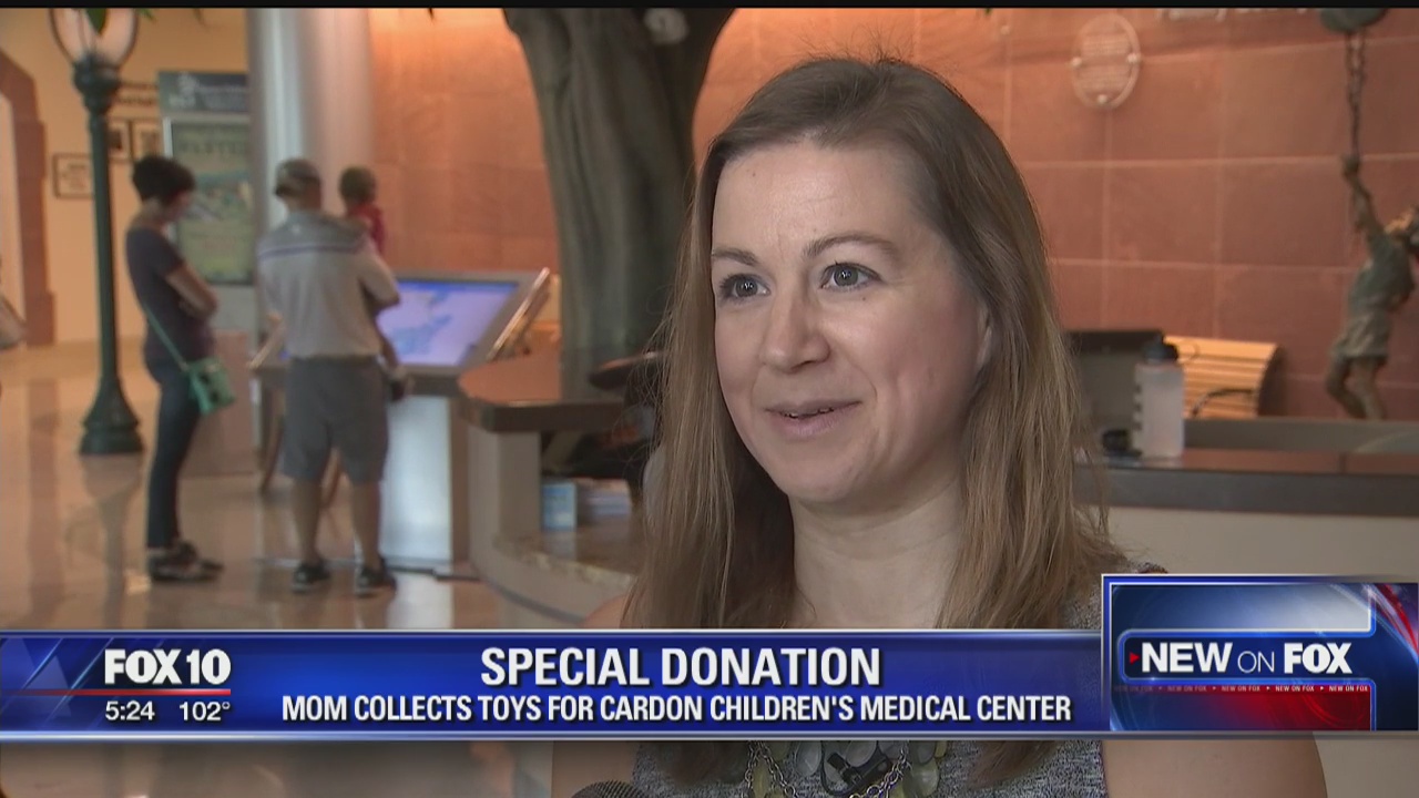 Mother of son who spent 310 days at children's hospital in Mesa gives back