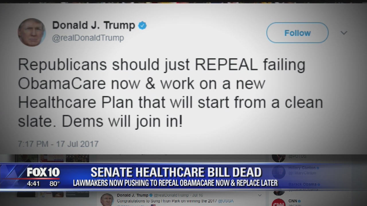 'ObamaCare' fix dies; GOP vows to repeal, start over