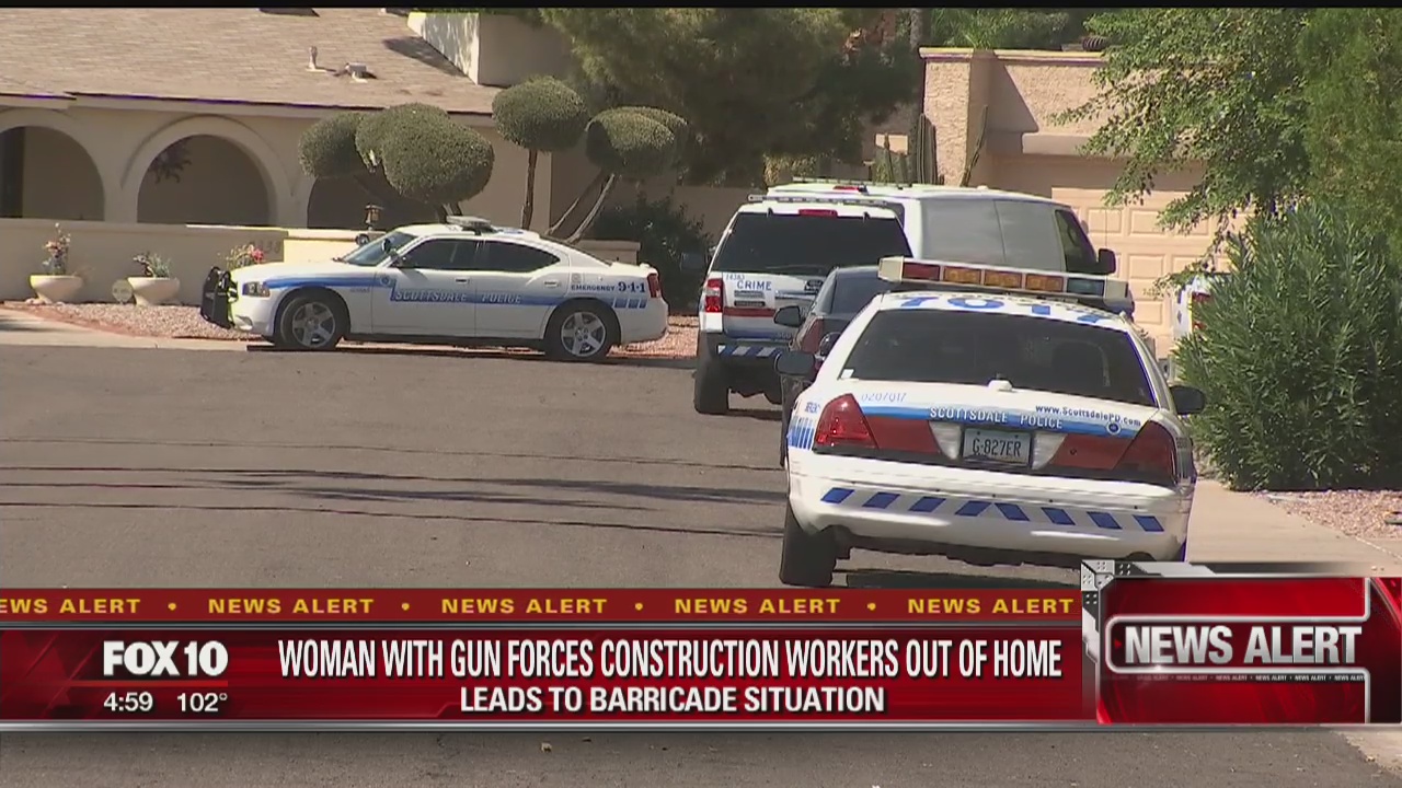 Scottsdale armed barricade incident ends with woman seriously injured