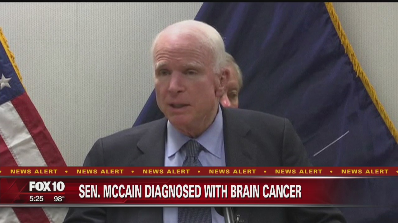 Sen. John McCain diagnosed with brain cancer