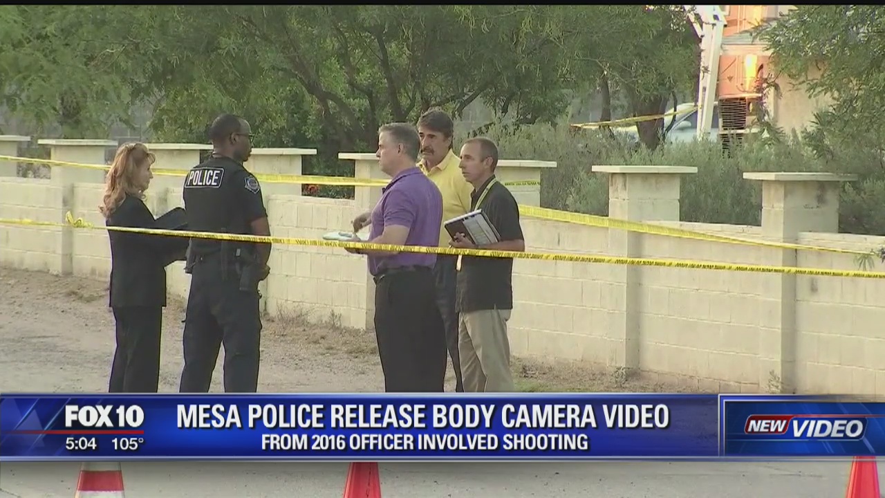 New video of June 2016 officer involved shooting in Mesa released