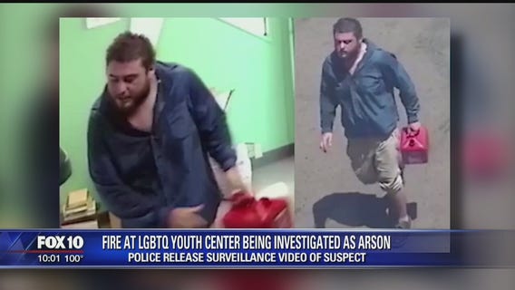 Phoenix LGBT youth center fire now an arson investigation; suspect sought