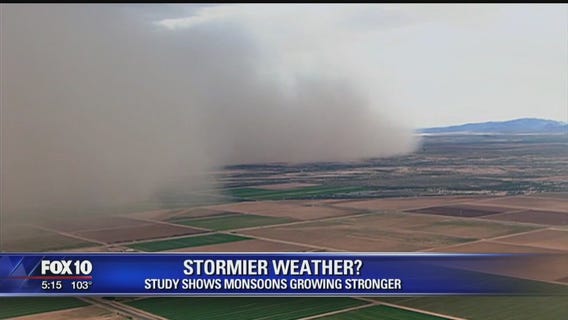 U of A professor: Fewer but more intense Monsoon storms this year