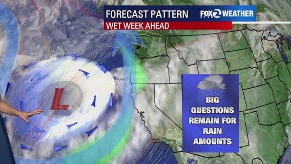 More rain than initially expected coming later this week