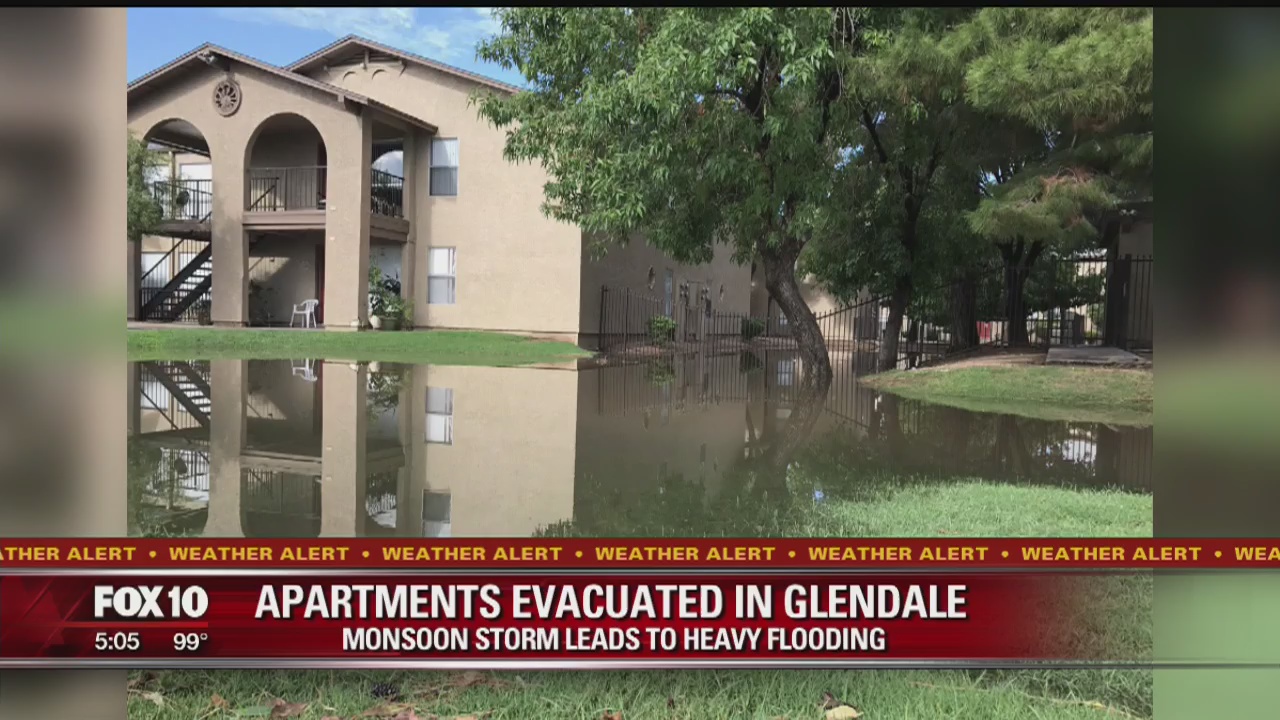 Residents evacuated after two apartment buildings damaged by flooding