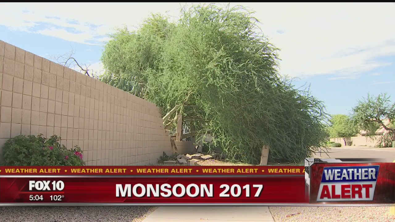 MONSOON 2017: Storms battered Goodyear area where many homes saw damage