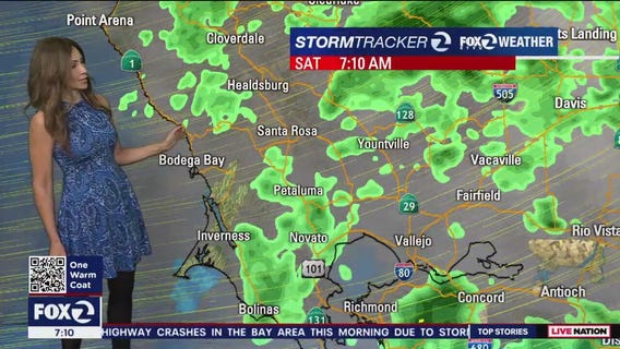 Rain, scattered thunderstorms on tap