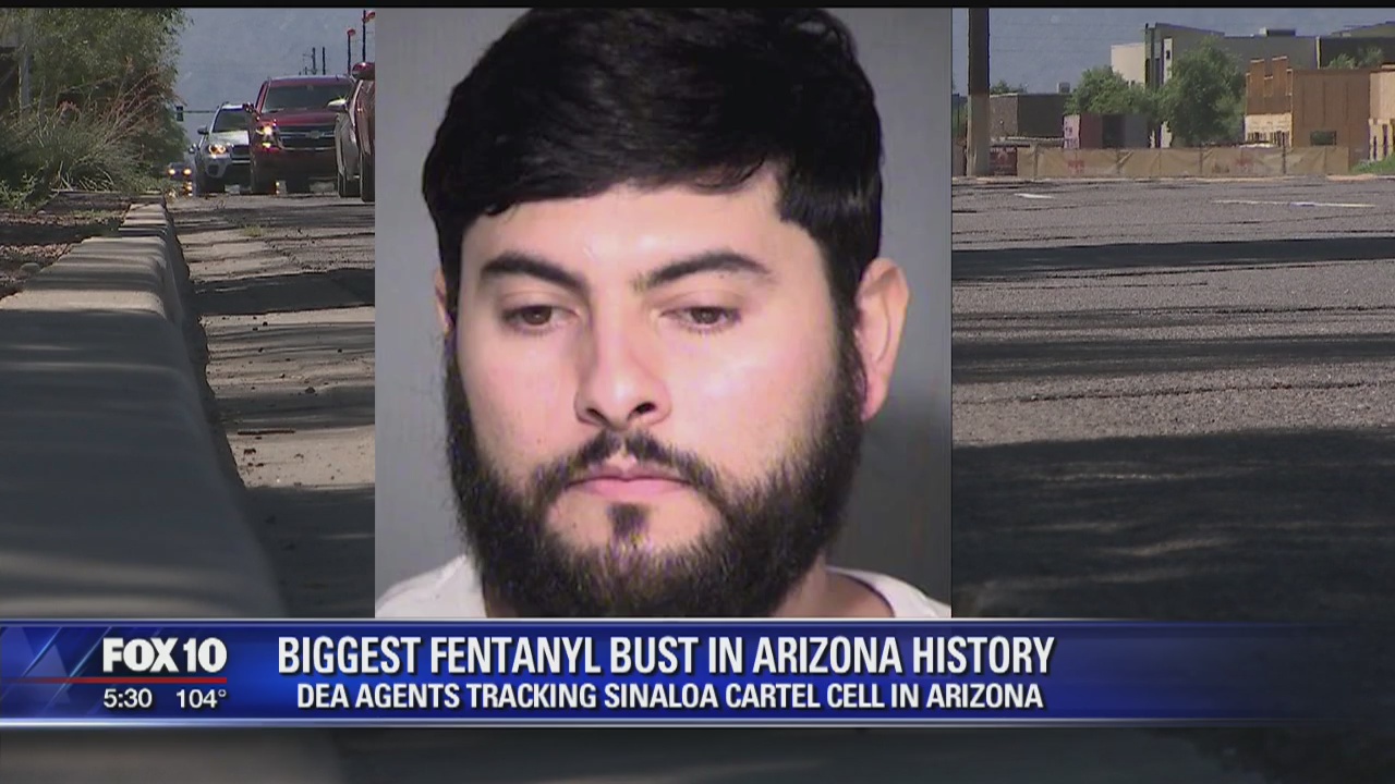 27-year-old man arrested in biggest Fentanyl bust in Arizona history ...