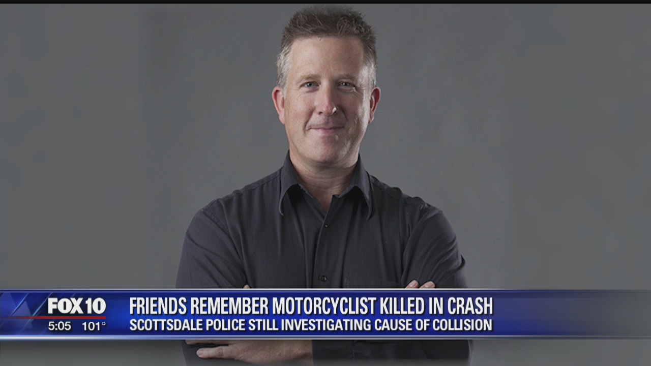 Friends remember man who was killed in a motorcycle crash in Scottsdale