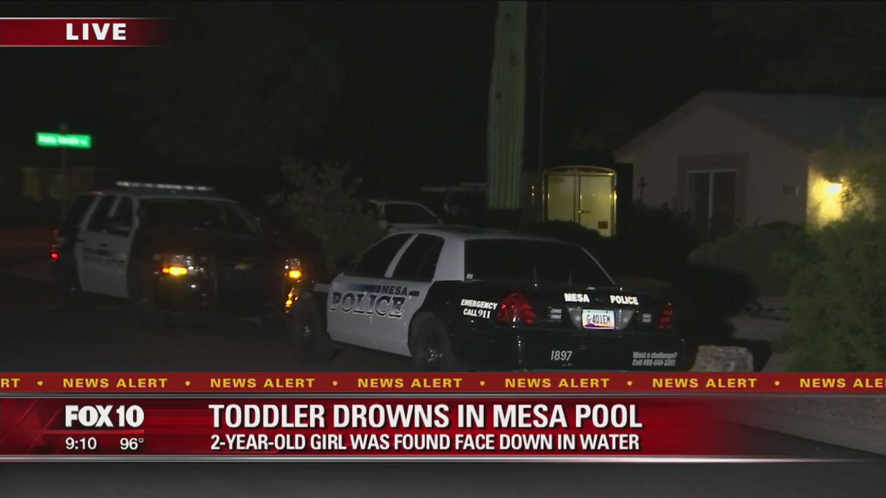 Police investigating child drowning in Mesa