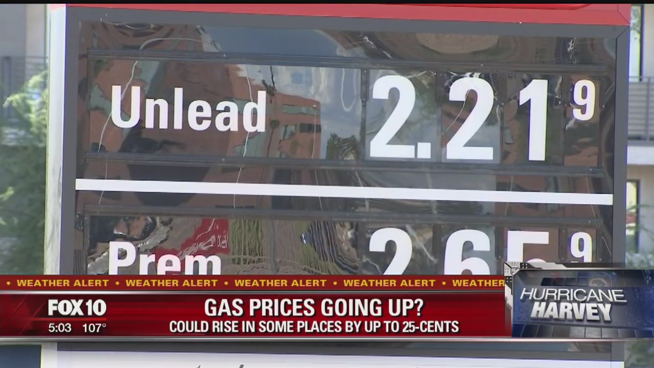 Hurricane Harvey likely to boost gas prices for US drivers