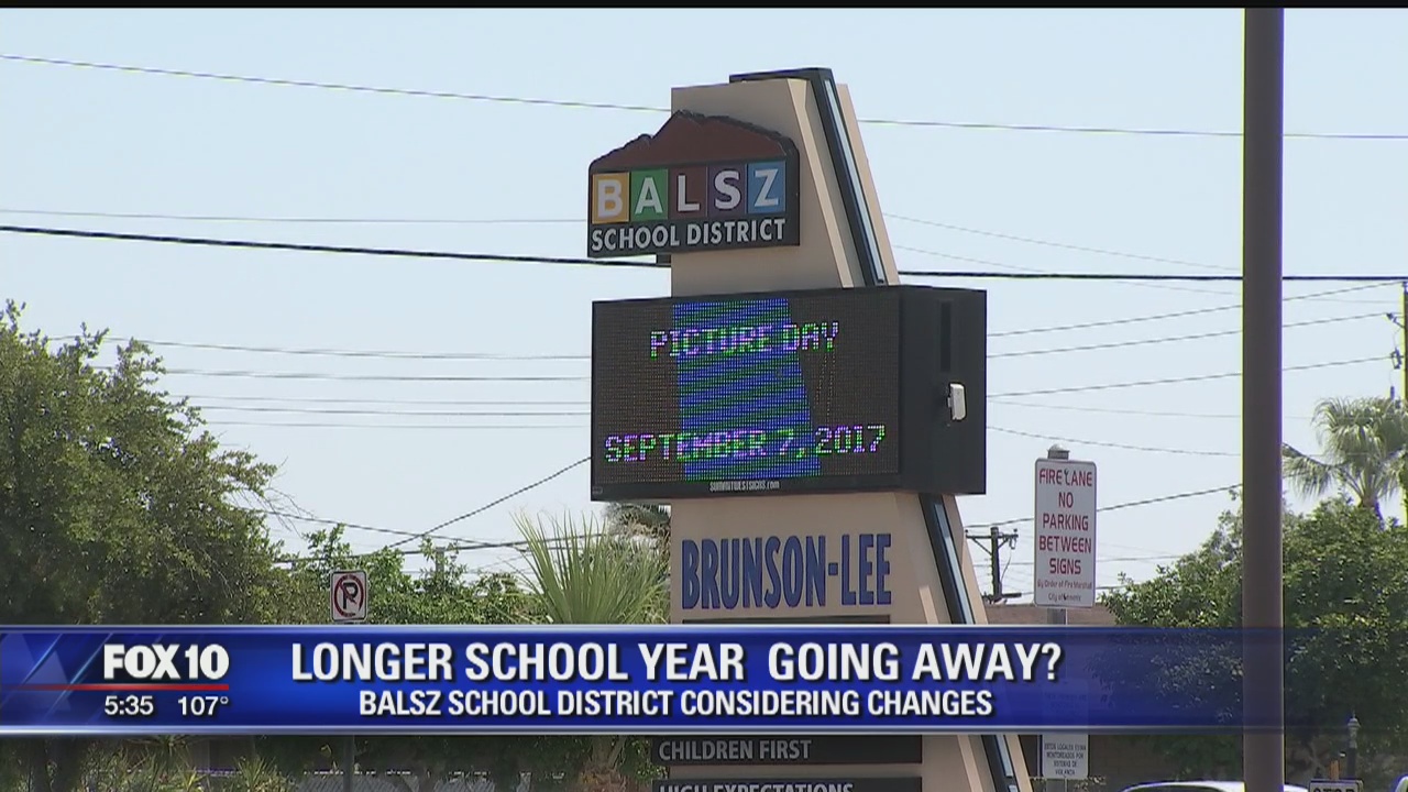 Balsz School District's 200-day school year may be coming to an end ...