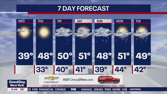 NYC weather forecast