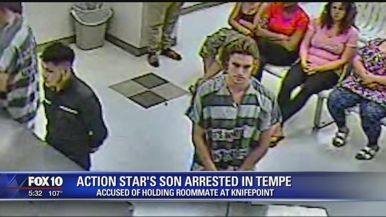 Son of actor Jean-Claude Van Damme is arrested in Arizona