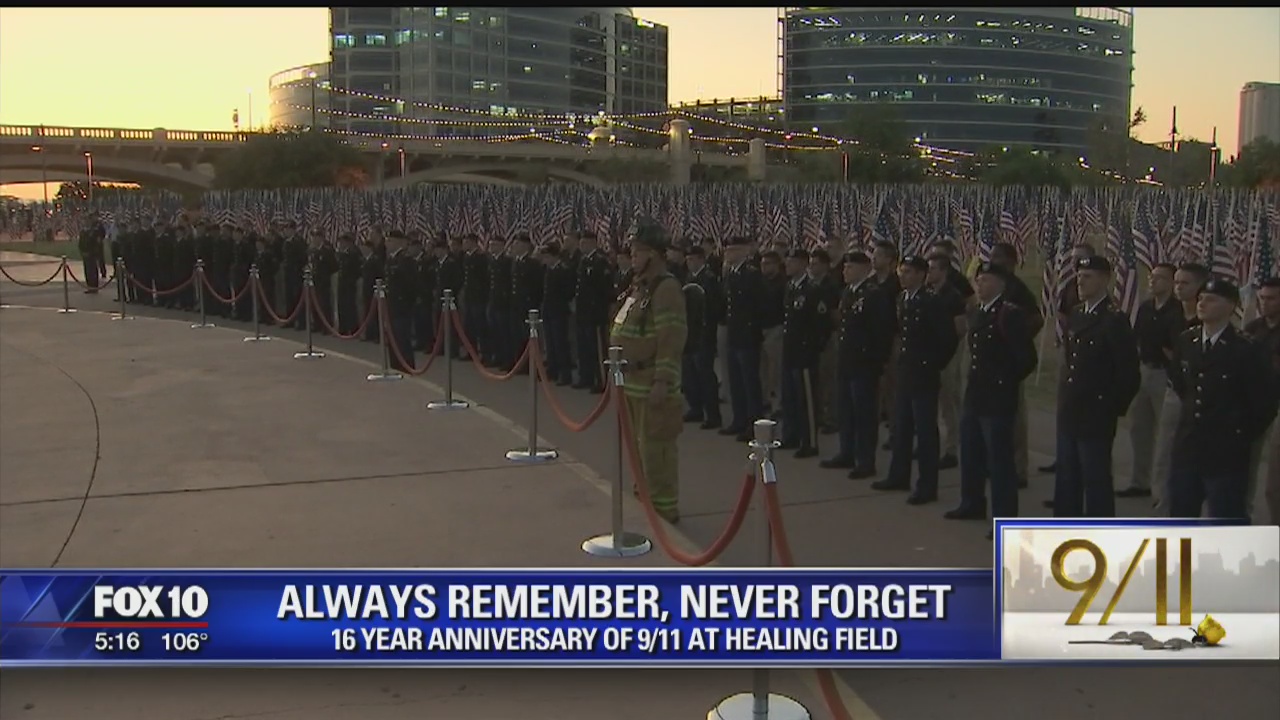 'Healing Field' in Tempe honors those lost on 9/11