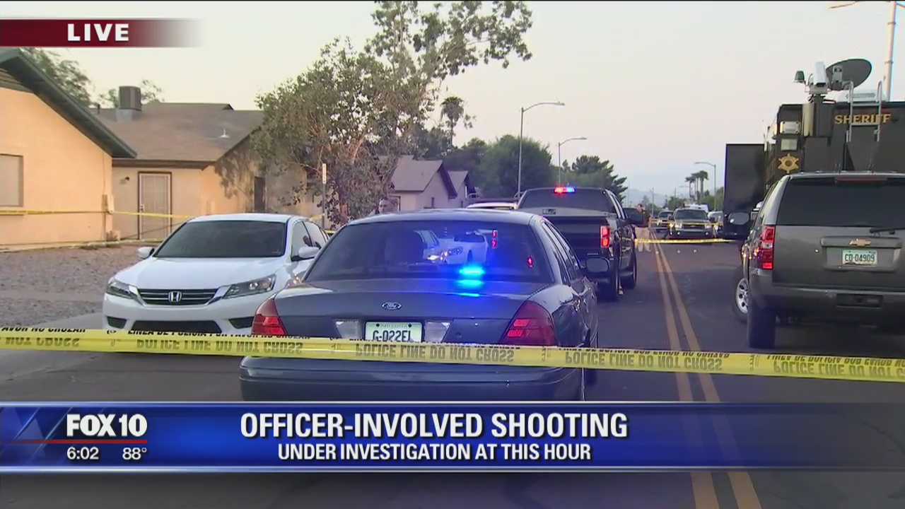 MCSO: 1 dead in officer-involved shooting | FOX 10 Phoenix