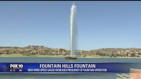 New wind meter to help control the flow of water at Fountain Hills' fountain