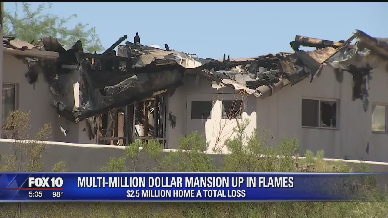 Massive Scottsdale home seriously damaged by fire