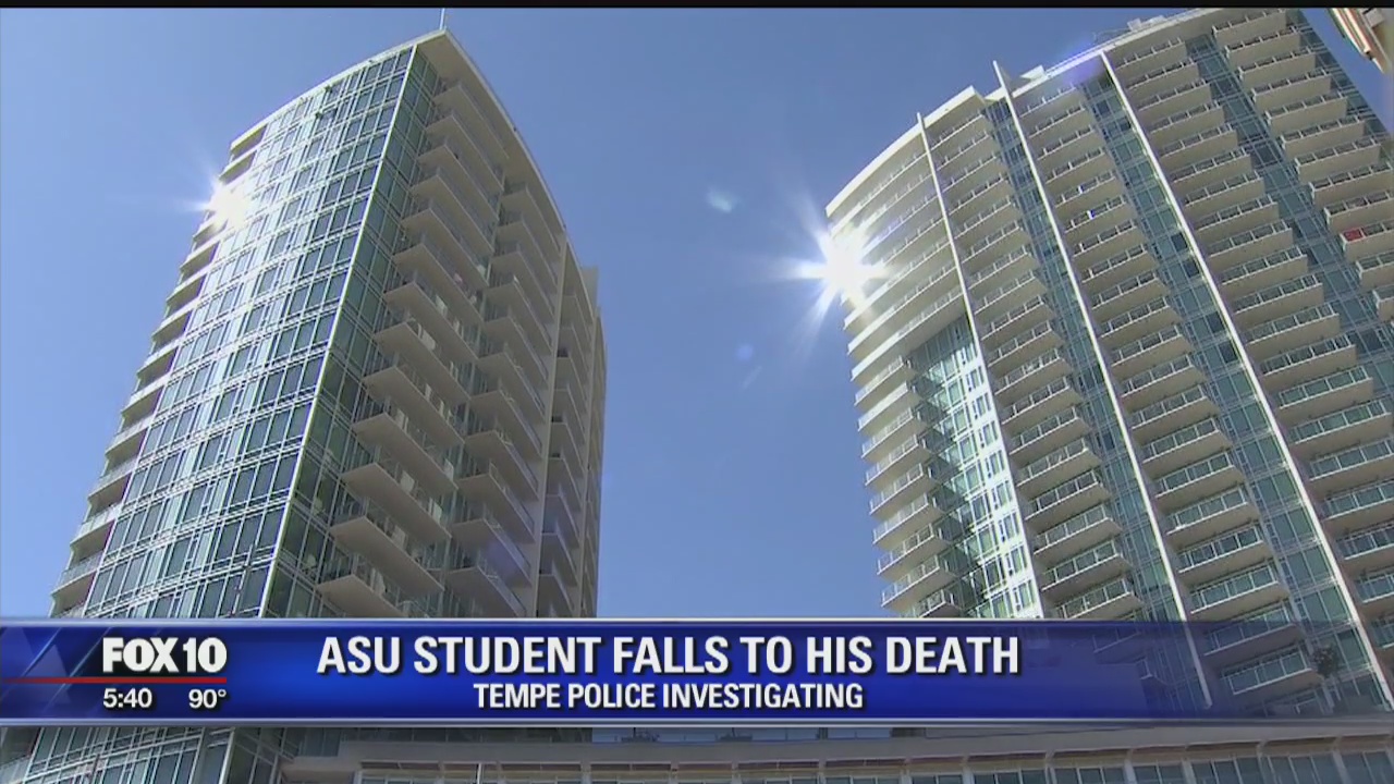 Tempe Police investigating ASU student's fatal fall from apartment complex balcony