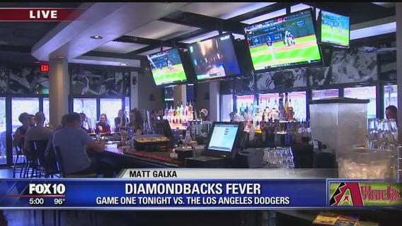 Dbacks fans ready for game one of NLDS, AZ's first playoff appearance since 2011