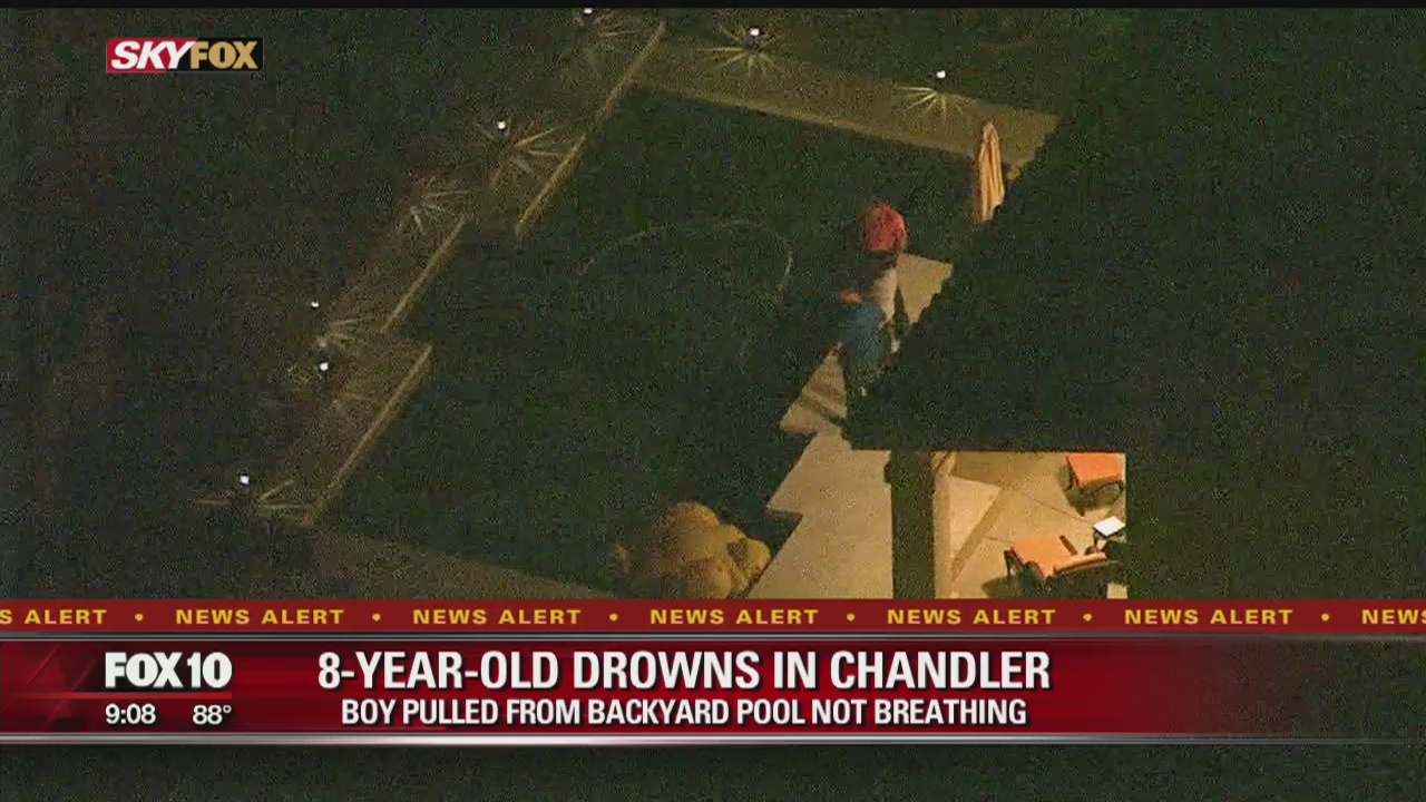 Chandler FD: 8-year-old boy falls into pool, dies from drowning